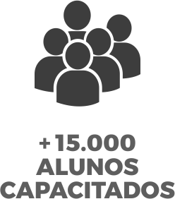 + 15.000 alunos capacitados