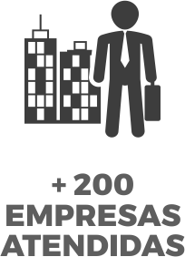 + 200 empresas atendidas