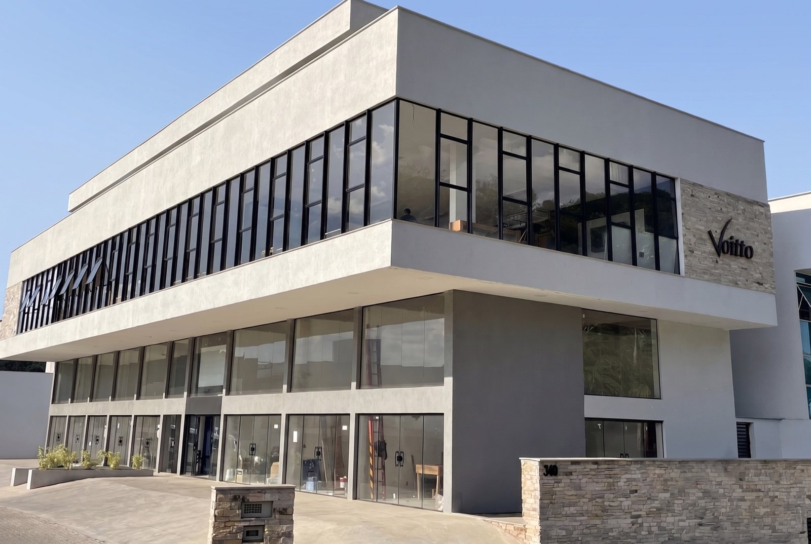 Fachada da sede da Voitto